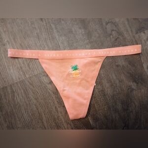 Victoria's Secret Orange Panties Size Small NWT Thongs Small